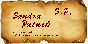 Sandra Putnik vizit kartica